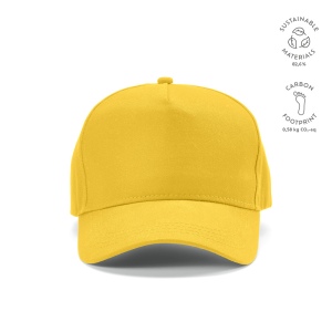 Casquette Hendrix, rCOTON 280 g/m². 5 pans, boucle métallique 8