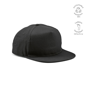 Casquette Cornell, rCOTON 280 g/m². 5 pans, fermeture à pression 2