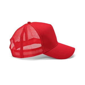 Casquette Zappa, rPET et rCOTON. 5 pans, fermeture à pression 30