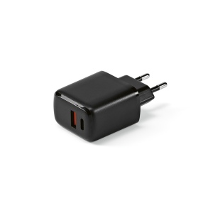 Chargeur mural Franklin, rABS, 20W, USB-C &amp; A, charge rapide 4