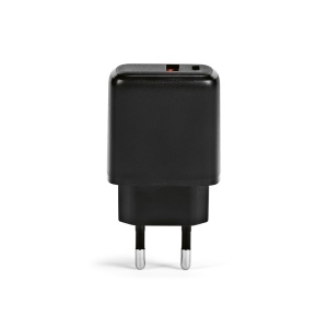 Chargeur mural Franklin, rABS, 20W, USB-C &amp; A, charge rapide 10
