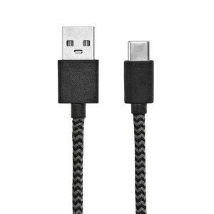 Câble de charge Leibniz, rPET 1m, USB-C/USB-A, charge rapide 9