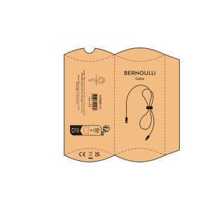 Câble de charge Bernoulli, rPET 1m, USB-A vers Lightning 10