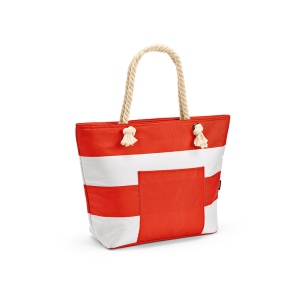 Sac isotherme Athens 15L rPET, poches et poignées coton 5