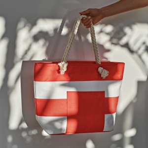 Sac isotherme Athens 15L rPET, poches et poignées coton 21
