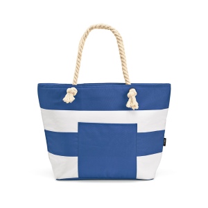 Sac isotherme Athens 15L rPET, poches et poignées coton 11