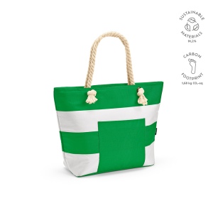 Sac isotherme Athens 15L rPET, poches et poignées coton 3