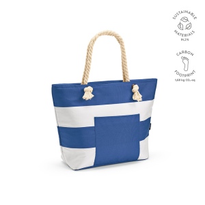 Sac isotherme Athens 15L rPET, poches et poignées coton 4