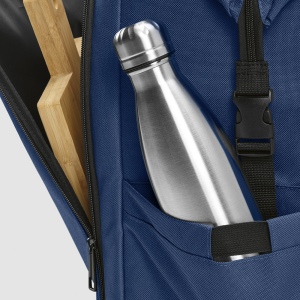 Sac à dos isotherme Dublin 28L rPET, poches frontales et latérales 28