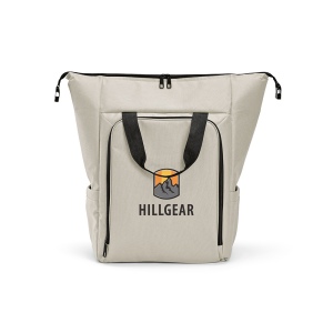 Sac à dos isotherme Dublin 28L rPET, poches frontales et latérales 8