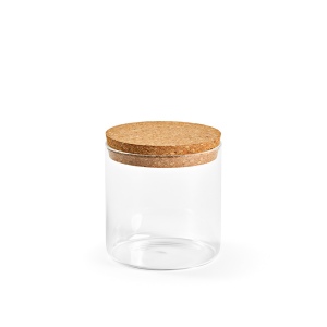 Bocal Magritte 500 verre borosilicaté 580 ml, couvercle liège 3