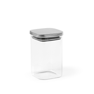 Bocal Delacroix 1200 verre borosilicaté 1270 ml, couvercle rInox 3