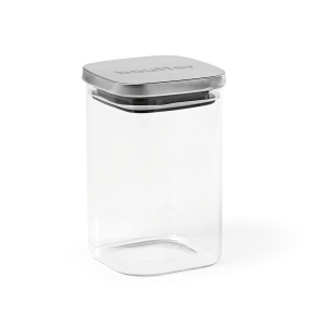 Bocal Delacroix 1200 verre borosilicaté 1270 ml, couvercle rInox 4