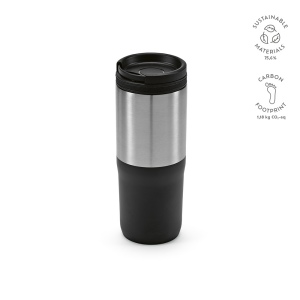 Gobelet de voyage Orange rSS 600ml. Triple paroi, étanche 2
