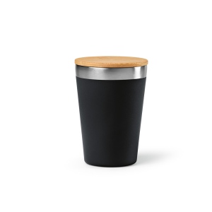 Gobelet Don rSS 400ml avec couvercle bambou. Double paroi 17