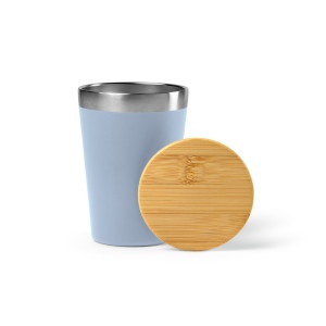 Gobelet Don rSS 400ml avec couvercle bambou. Double paroi 31
