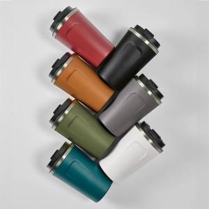 Gobelet de voyage Limpopo rSS 490ml. Double paroi, étanche 52