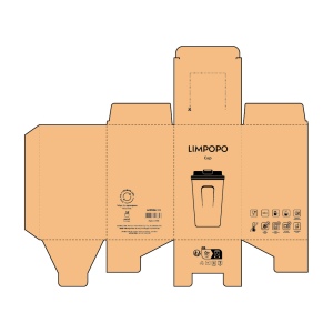 Gobelet de voyage Limpopo rSS 490ml. Double paroi, étanche 53