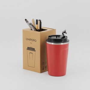 Mug de voyage Limpopo Acier inoxydable recyclé 490 ml