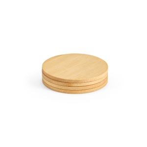 Sous-verres Christo en bambou, set de 4 6