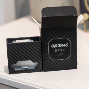 Ecouteurs Ghostbuds, rABS, autonomie 6h, 400mAh 12