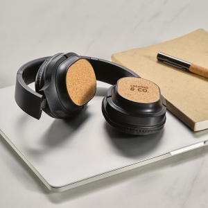 Casque sans fil Faraday en rABS &amp; liège, 400mAh, autonomie 8h. 4