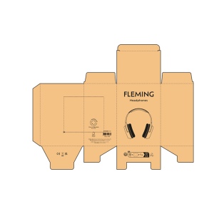 Casque sans fil Fleming en rABS/bambou, 400mAh, autonomie 8h 13