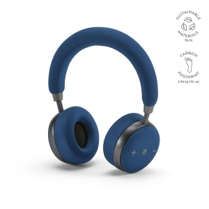 Casque sans fil Bell en rABS/bambou, ANC, 500mAh, autonomie 20h.