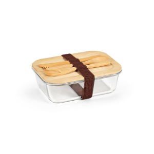 Boîte repas Van Gogh 1000,verre borosilicaté et bambou 1090 ml 3