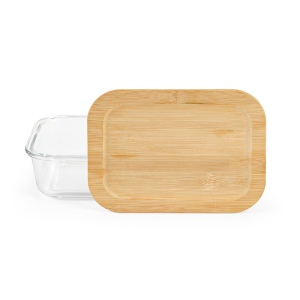 Boîte repas Van Gogh 1000,verre borosilicaté et bambou 1090 ml 5