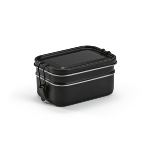 Boîte repas Tintoretto rInox 1240 ml,2 niveaux,fermeture latérale 5