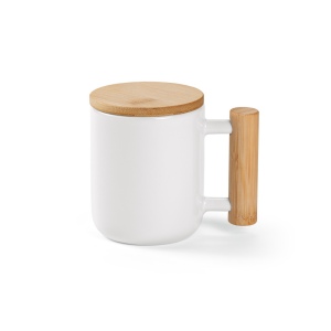 Mug Douro céramique, bouchon /anse en bambou 380&amp;#8239;ml. Sublimation 6