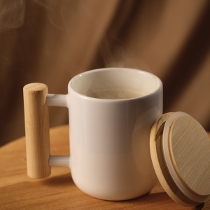Mug Douro céramique, bouchon /anse en bambou 380&amp;#8239;ml. Sublimation 9