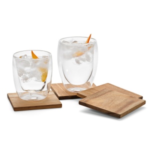 Tasse Meuse 350 en verre borosilicate 370&amp;#8239;ml, double paroi 8