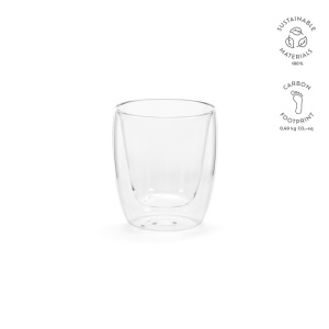 Tasse Meuse 220 en verre borosilicate 250&amp;#8239;ml, double paroi