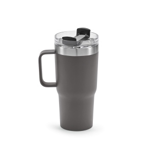 Mug Neman inox 580&amp;#8239;ml. Double paroi et bouchon rotatif 25