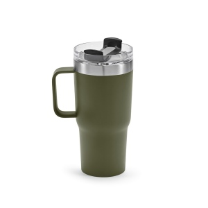 Mug Neman inox 580&amp;#8239;ml. Double paroi et bouchon rotatif 27