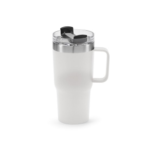 Mug Neman inox 580&amp;#8239;ml. Double paroi et bouchon rotatif 10