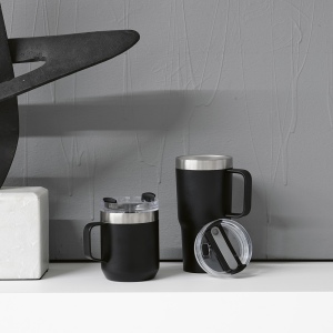 Mug Neman inox 580&amp;#8239;ml. Double paroi et bouchon rotatif 33