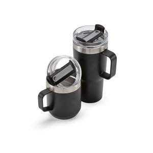 Mug Neman inox 580&amp;#8239;ml. Double paroi et bouchon rotatif 37