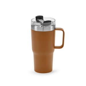 Mug Neman inox 580&amp;#8239;ml. Double paroi et bouchon rotatif 15