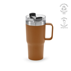 Mug Neman inox 580&amp;#8239;ml. Double paroi et bouchon rotatif 8