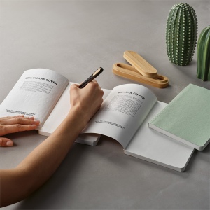Carnet Andersen couverture en canne à sucre, 196p 80g/m² 8