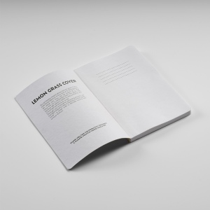 Carnet Dostoïevski couverture en citronnelle, 196p 80g/m² 12