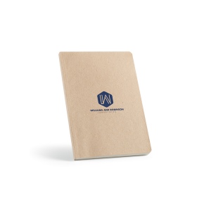 Carnet Joyce couverture en feuille bananier, 196p 80g/m² 5