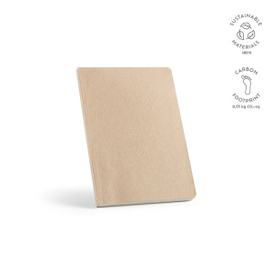 Carnet Joyce couverture en feuille bananier, 196p 80g/m² 2