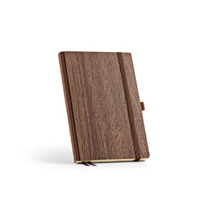 Carnet Steinbeck couverture en bois, 196p 70g/m² 3