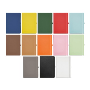 Carnet Marquez A4 couverture rigide, 240p recyclées 70g/m² 28