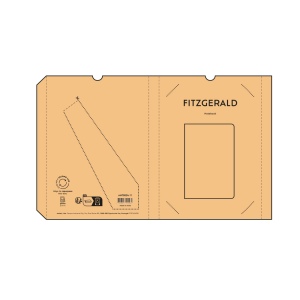 Carnet Fitzgerald couverture en coco, 196p recyclées 80g/m² 11