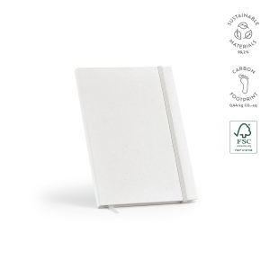 Carnet Hugo couverture en briques lait recyc., 160p 70g/m² 2